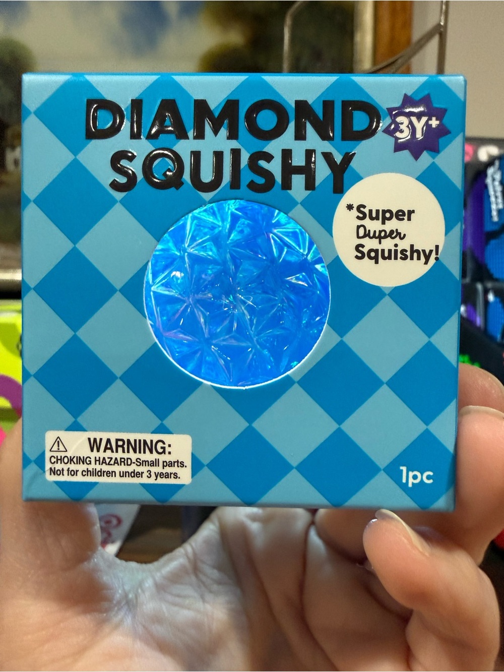 Blue Kids Toy - Super Squishy Sensory Ball